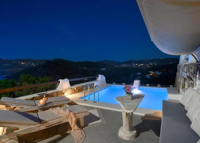 Villa Panormos Beach Escape Dreamy Coastal Retreat
