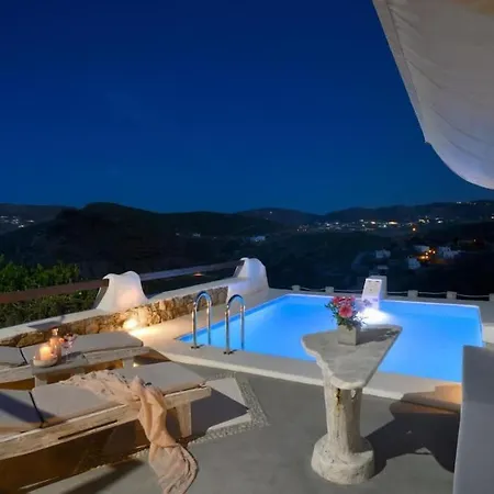 וילה Panormos Beach Escape Dreamy Coastal Retreat
