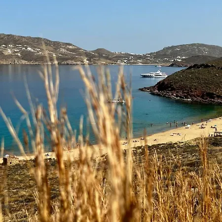 Panormos Beach Escape Dreamy Coastal Retreat 帕诺尔莫斯米科诺斯