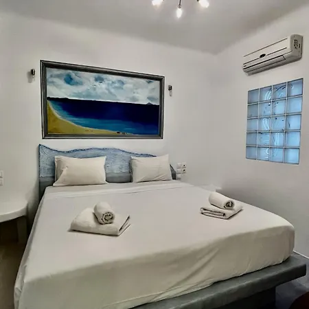Panormos Beach Escape Dreamy Coastal Retreat 别墅 帕诺尔莫斯米科诺斯