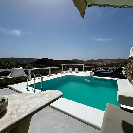 Panormos Beach Escape Dreamy Coastal Retreat 帕诺尔莫斯米科诺斯